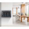 Laptop Charging Cabinet Desktop (or trolley) via USB-C 65W 16" 12-bay, Suitable for USB-C laptops (to 16"), iPads, MacBooks, Chromebooks, other USB-C devices, Bays 395x32.5x290mm, USB-C charg