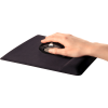 Fellowes Mouse Mat Wrist Support - Health-V Mouse Pad with Antibacterial Protection - Ergonomic Mouse Mat for Computer, Laptop, Home Office Use - Black