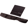 Fellowes Mouse Mat Wrist Support - Health-V Mouse Pad with Antibacterial Protection - Ergonomic Mouse Mat for Computer, Laptop, Home Office Use - Black
