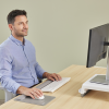 Fellowes Breyta wrist rest Silicone Grey 100142576 100142576