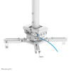 Neomounts CL25-530WH1 Beamer ceiling mount - h 25,5 cm - easy-install - full motion