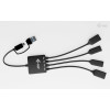 USB-C/USB-A Cable HUB 4 port (2x USB-C, 2x USB-A)