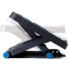 Fellowes Foot Rest Under Desk - Energizer Foot Support Ergonomic Foot Rest with 3 Height Adjustable Positions & Massage Textured Surface - Foot Rest Stool for Office & Home - Charcoal
