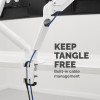 Fellowes Dual Monitor Arm - Platinum Series Monitor Mount for Two 8KG 40 Inch Screens - Adjustable Dual Monitor Desk Mount - Tilt 45Â° Pan 180Â° Swivel 360Â° Rotation 360Â°, VESA 75 x 75/100 