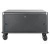 Laptop Charging Cart/Trolley via AC Adapter (UK) 20-bay, Install device's AC Adapter (power cables) into unit, Suitable for ALL laptops (to 16"), iPads, MacBooks, Chromebooks, other portable 