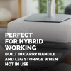 Fellowes Computer Monitor Stand with 3 Height Adjustments - Breyta Monitor Riser with Cable Management - Ergonomic Adjustable Monitor Stand for Computers - Max Weight 15KG - White