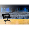 Holds One 23" to 70" TV up to 40 kg (88 lbs.), +45Â° Tilt, Low Height Ideal for Stages and Presenter Notes, Black