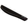 Fellowes Keyboard Wrist Rest - PlushTouch Wrist Rest with Non Skid Rubber Base & Antibacterial Protection - Ergonomic Wrist Support for Computer, Laptop, Home Office Use - Black