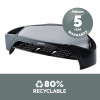 Fellowes Computer Monitor Stand with 3 Height Adjustments - Smart Suites Monitor Riser Plus with Storage Area - Ergonomic Adjustable Monitor Stand for Computers - Max Weight 10KG/Max Size 21"