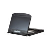 ATEN CL3800NW rack console 47 cm (18.5") 1920 x 1080 pixels Metal, Plastic Black