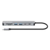 USB-C Dock/Hub with Card Reader, Ports (x5): HDMI, USB-A (x2) and USB-C (x2), with Power Delivery (PD) 100W- requires external USB-C charger (not included). USB powered (no external power sup