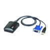 ATEN CV211CP-AT KVM switch Black CV211CP