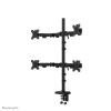 Neomounts DS60-600BL2-2 Quadruple monitor arm 10-32"