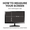 23" Widescreen-PrivaScreen Privacy Filter