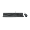 Logitech MK120 keyboard Mouse included USB QWERTY UK English Black 920-002552 920-002552