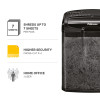 Fellowes Paper Shredder M-7CM 7 Sheet Cross Cut Shredder Shredder with 13 Litre Bin High Security P4