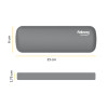 Fellowes Wrist Rest Breyta Palm Rest with Antibacterial Protection Ergonomic Wrist Support Grey