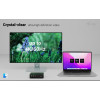 Thunderbolt5 Quattro Display Docking Station, 5x USB, 2.5 GLAN + Power Delivery 140W