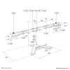 Neomounts DS45-600BL2 Dual monitor stand 10-32"