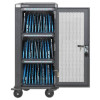 iPad to 13", MacBook Air to 13" & Chromebook 14" 30-bay Charging Trolley/Cart via USB-C (30W), Also other tablets/smartphones (with device to USB-C cable), Bays 404x27.6x283mm, USB-C charging
