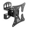 Pivoting Wall Mount for TV & Monitors (Tilt and Swivel), For screens 13" to 27", VESA compatibility: all between 75x75mm and 100x100mm - check the dimensions of the four mounting holes on bac