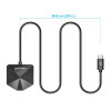 USB-C & USB-A Combo Dock/Hub, Ports (4): USB-A (x2) and USB-C (x2), 5 Gbps (USB 3.2 Gen1 aka USB 3.0), Angled Shape for Easy Port Access, USB powered (no external power supply required)