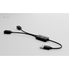 USB-A Cable HUB 2 port (2x USB-A)