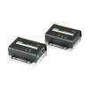 ATEN VE801-AT-E AV extender AV transmitter & receiver Black