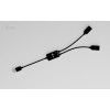 USB-A Cable HUB 2 port (2x USB-A)