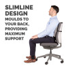 Slimline Back Support Graphite