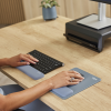 Fellowes Keyboard Wrist Rest Breyta Compact Keyboard Wrist Support with Antibacterial Protection Ergonomic Wrist Support Marine
