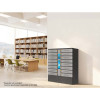 Kiosk Laptop Charging Cabinet USB-C 65W 16-bay (individual compartment - PIN locked), Suitable for USB-C laptops (to 17.3"), iPads, MacBooks, Chromebooks, other USB-C devices, Bays 448x328x12