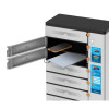 Kiosk Laptop Charging Cabinet USB-C 65W 16-bay (individual compartment - PIN locked), Suitable for USB-C laptops (to 17.3"), iPads, MacBooks, Chromebooks, other USB-C devices, Bays 448x328x12