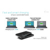 KVM Docking Station HDMI for 2 hosts, Power Delivery 2x 100W