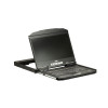 ATEN CL3100NX-ATA-EE rack console 47 cm (18.5") 1366 x 768 pixels Metal, Plastic Black 1U CL3100NX