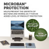 Fellowes Mouse Mat Wrist Rest Breyta Mouse Pad Wrist Support with Antibacterial Protection Ergonomic Mouse Mat Marine