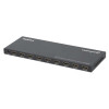4K@60Hz 8-Port HDMI Splitter with Downscaling, Splits One HDMI Input to Eight HDMI Outputs (1x8), 18G, EDID Switch for Downscaling, Black