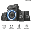 Trust GXT 658 Tytan speaker set 90 W Universal Black 5.1 channels 2-way 22004