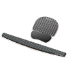 Fellowes Keyboard Wrist Rest - Photo Gel Wrist Rest with Non Skid Rubber Base & Antibacterial Protection - Ergonomic Wrist Support for Computer, Laptop, Home Office Use - Chevron