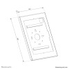 Neomounts WL15-602BL1 Tablet casing 12.4-13" | 31,5-33 cm - lockable