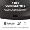 Fellowes Vertical Wireless Mouse Breyta Plus+ Ergonomic Left Handed Vertical Mouse with Antibacterial Protection Medium