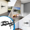 Outdoor Wall Mount for TV & Monitors (Full Motion), For screens 37" to 65", VESA compatibility: all between 200x200mm to 600x400mm - check the dimensions of the four mounting holes on back of