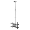 Ceiling Mount for TV & Monitors, For screens: 37" to 65", Adjustable height: 70-157 cm, VESA compatibility: all between 200x200 to 600x400mm - check the dimensions of the four mounting holes 
