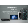 USB-C KVM Dock PRO for Three Hosts, Dual Video, with 2x Power Delivery, max 92W
