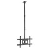 Ceiling Mount for TV & Monitors, For screens: 37" to 65", Adjustable height: 70-157 cm, VESA compatibility: all between 200x200 to 600x400mm - check the dimensions of the four mounting holes 