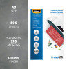 A3 Glossy 175 Micron Laminating Pouch - 100 pack
