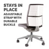 Slimline Back Support Graphite