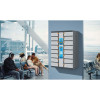 Kiosk iPad 11"/Phone Charging Cabinet USB-C 30W 16-bay (individual compartment - PIN locked), Suitable for 11" Tablets/chromebooks, phones, other USB-C devices, Bays 328x220x100mm, USB-C char