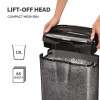 Fellowes Paper Shredder M-7CM 7 Sheet Cross Cut Shredder Shredder with 13 Litre Bin High Security P4