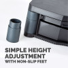 Fellowes Computer Monitor Stand with 3 Height Adjustments - Premium Monitor Riser Plus with Cable Management - Ergonomic Adjustable Monitor Stand for Computers - Max Weight 36KG/Max Size 21" 